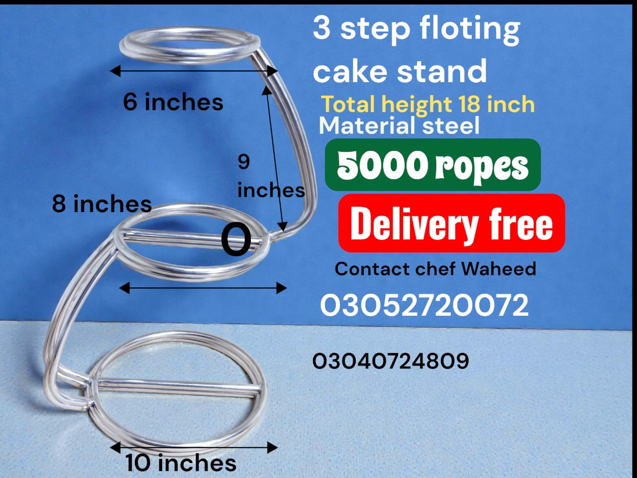 Gravity Cake Stand 7